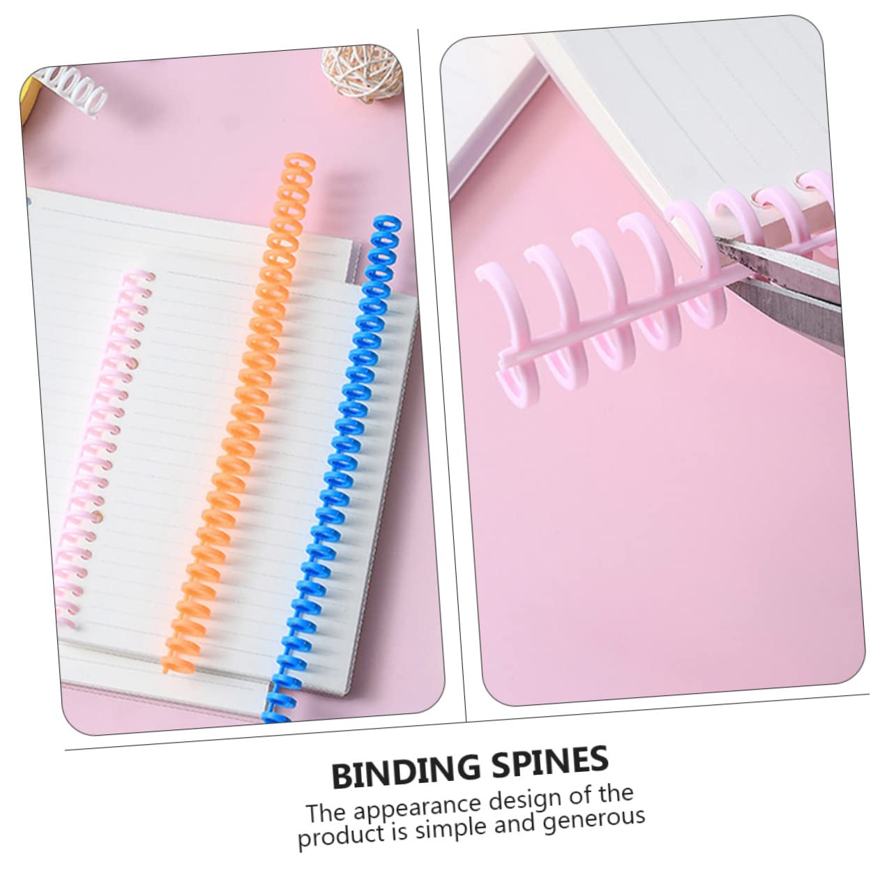 30pezzi Rilegatura Per Quaderni Coils Per Rilegatura Colori Per e Scuola