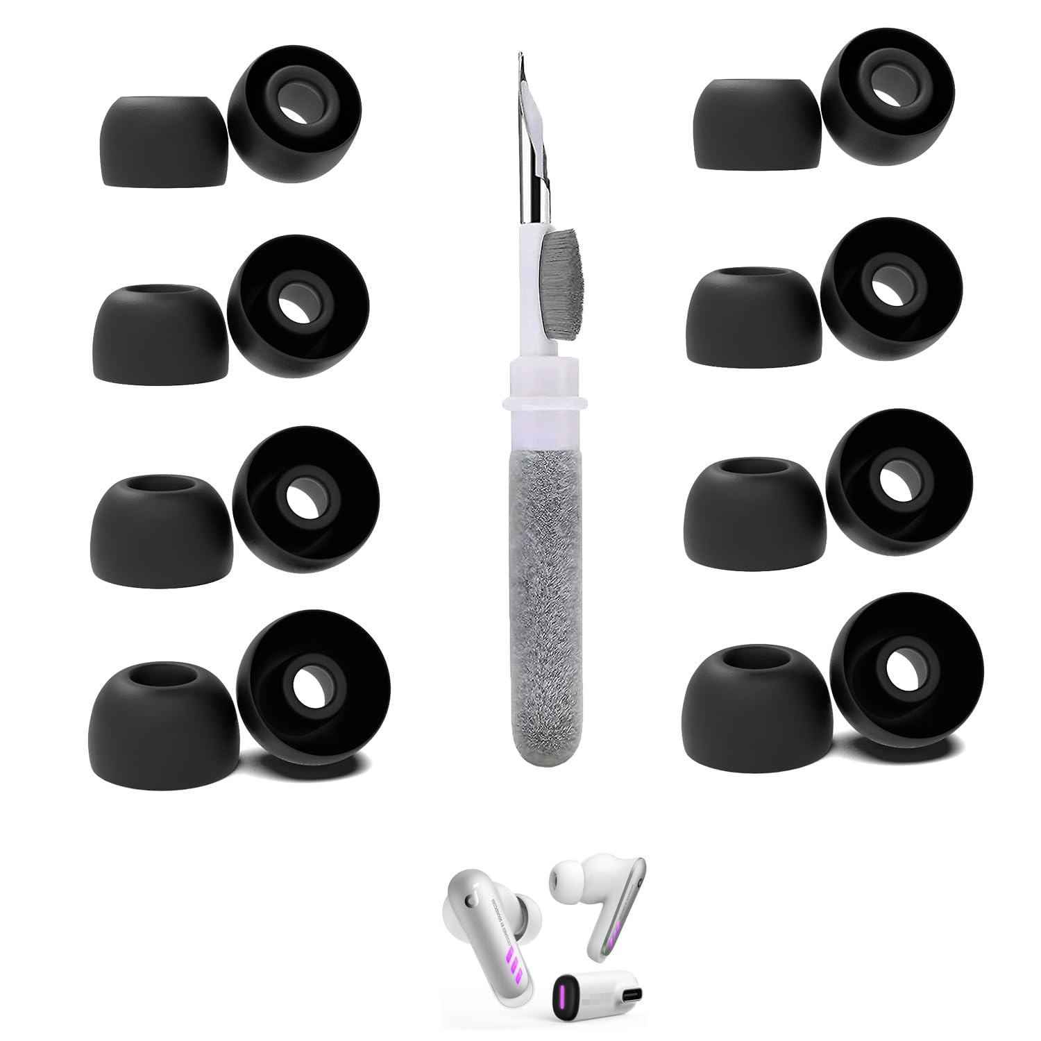 SURPLUS RESEARCH 有線イヤホン 交換用イヤーチップ付き Amazon | Vykyntow 交換用イヤーチップ 8組 Soundcore VR P10対応 3