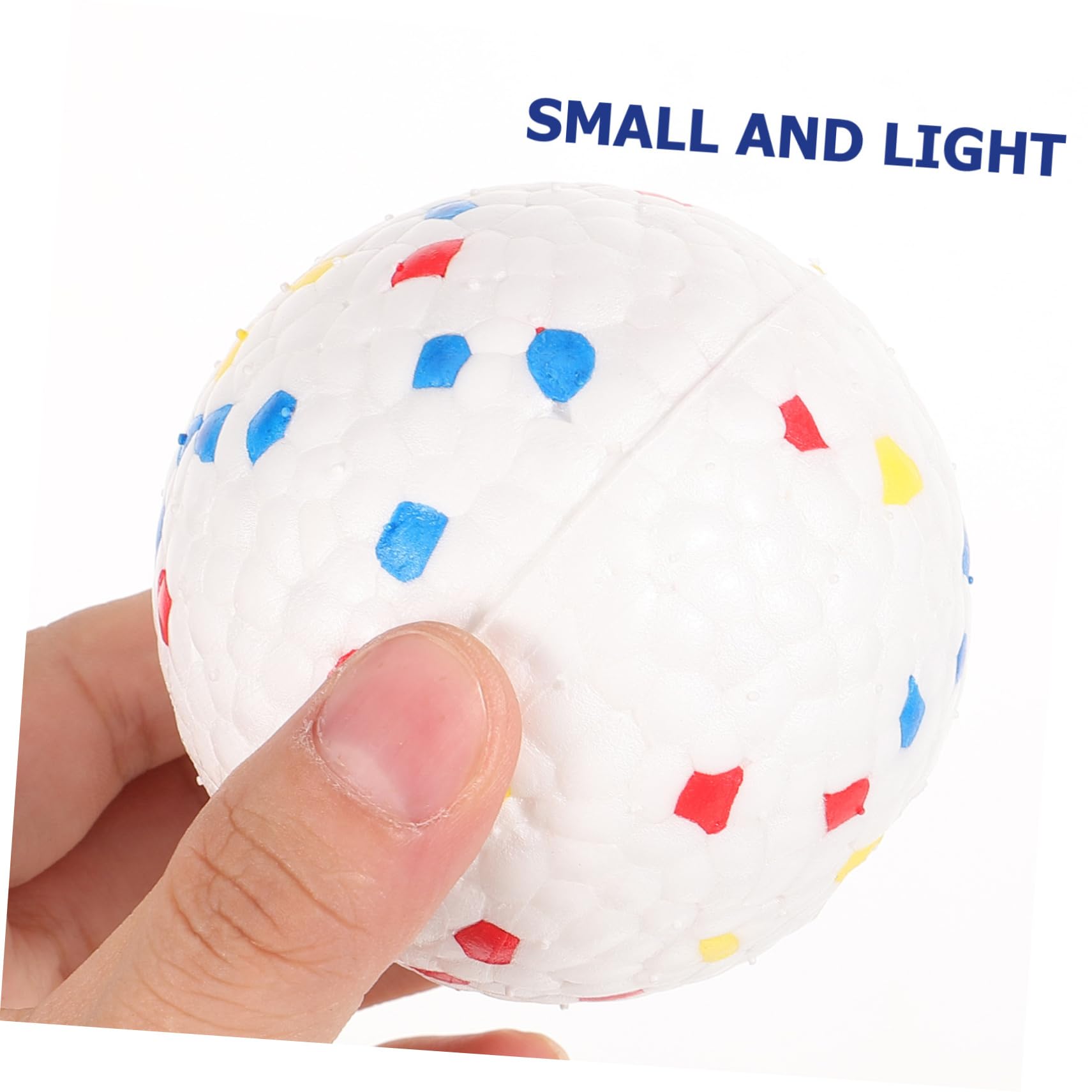 Kisangel 5stücke Bissfester Interaktiver Spielball Für Hunde Elastisches Kauspielzeug Für Welpen Zum Spielen Und Reduzieren Von Langeweile Leicht Und Schwimmfähig Für Kleine Und