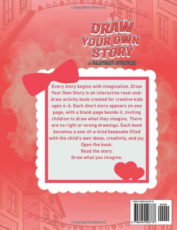 Draw Your Own Story: A Valentine’s Adventure: An Interactive Read-and-Draw Storybook for Creative Kids Ages 4–6 - Image 2