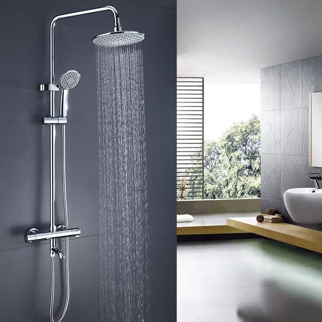 Système de douche thermostatique pour stopper les variations de température de l'eau