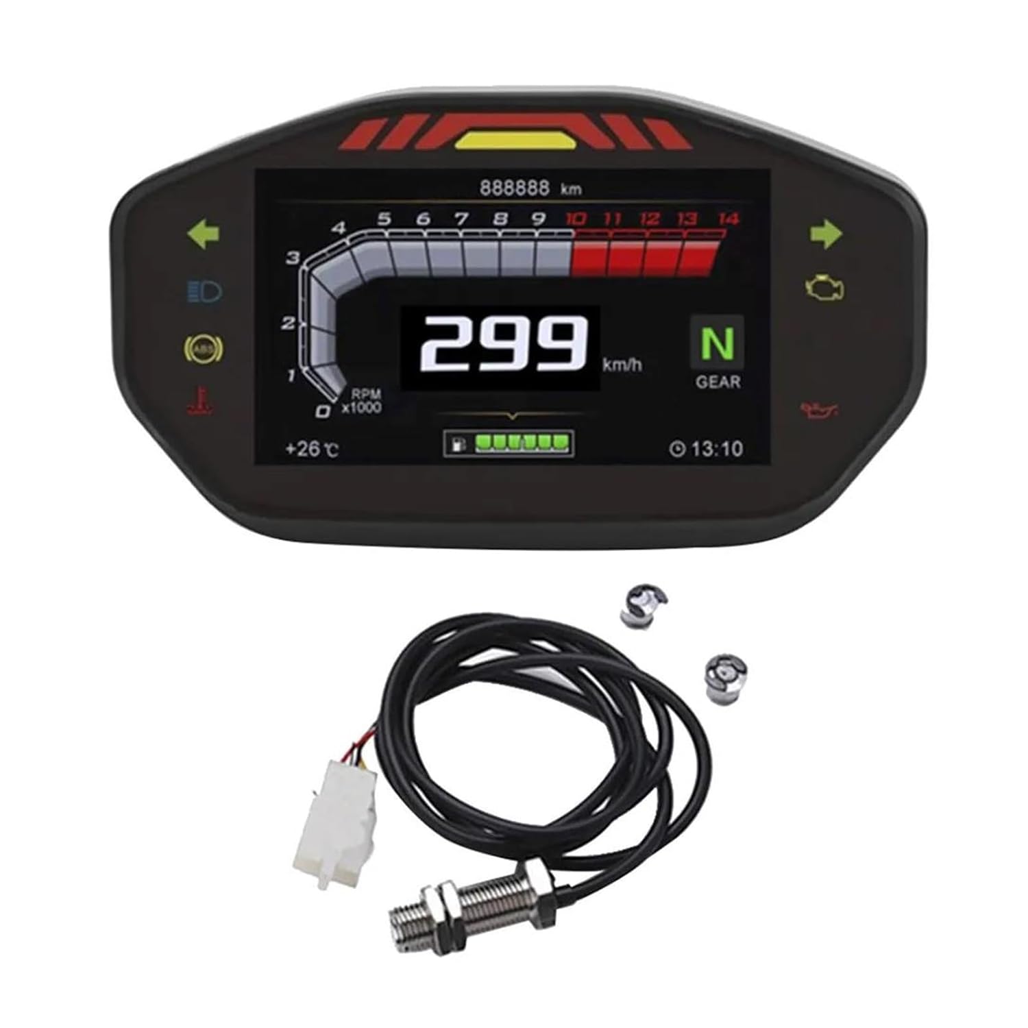 ジャンク扱】パナソニック液晶マルチコントロールサイクルメーター