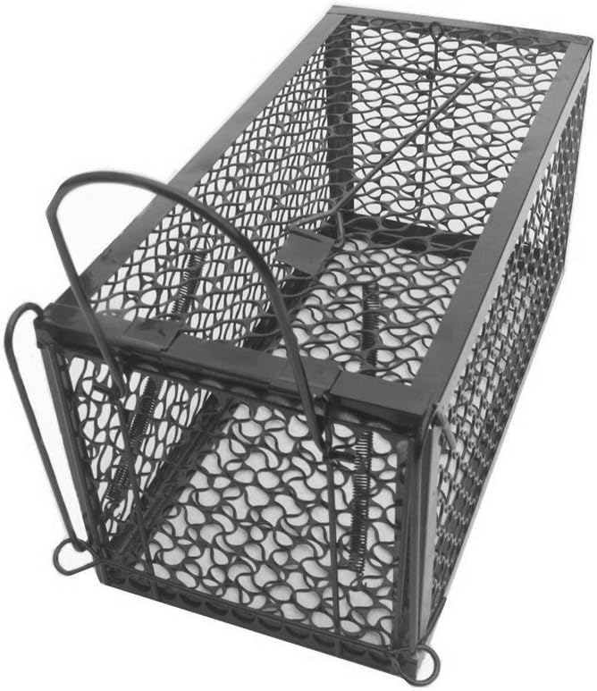 WARKHOME Humane Animal Live Cage Trap,Mouse Catcher for Rat, Rodent, Hamster, Mole, Weasel, Gopher, Squirrel Pest Repellent Deterrent etc.