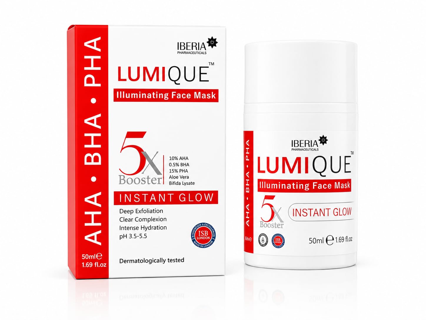 LUMI-QUE Illuminating Face Mask | 10% AHA + 0.5% BHA + 15% PHA | Instant Glow, Deep Exfoliation & Hydration | Brightening Face Mask for Clear, Smooth & Radiant Skin | 50 ml-image-39