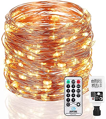 25M 250LEDs Copper Wire Fairy Lights Mains Power