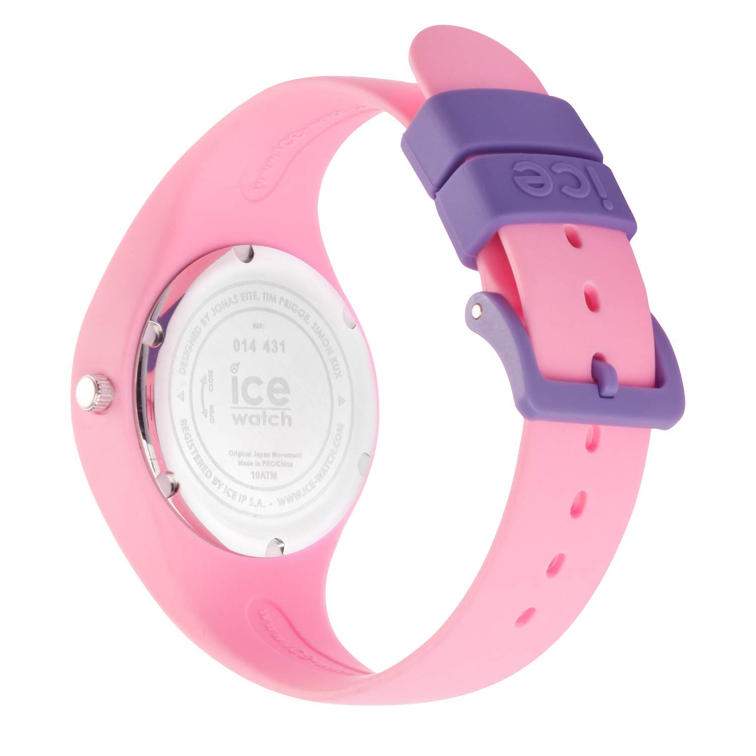 Ice-Watch - ICE ola kids Princess - Rosa Mädchenuhr mit Silikonarmband - 014431 (Small)