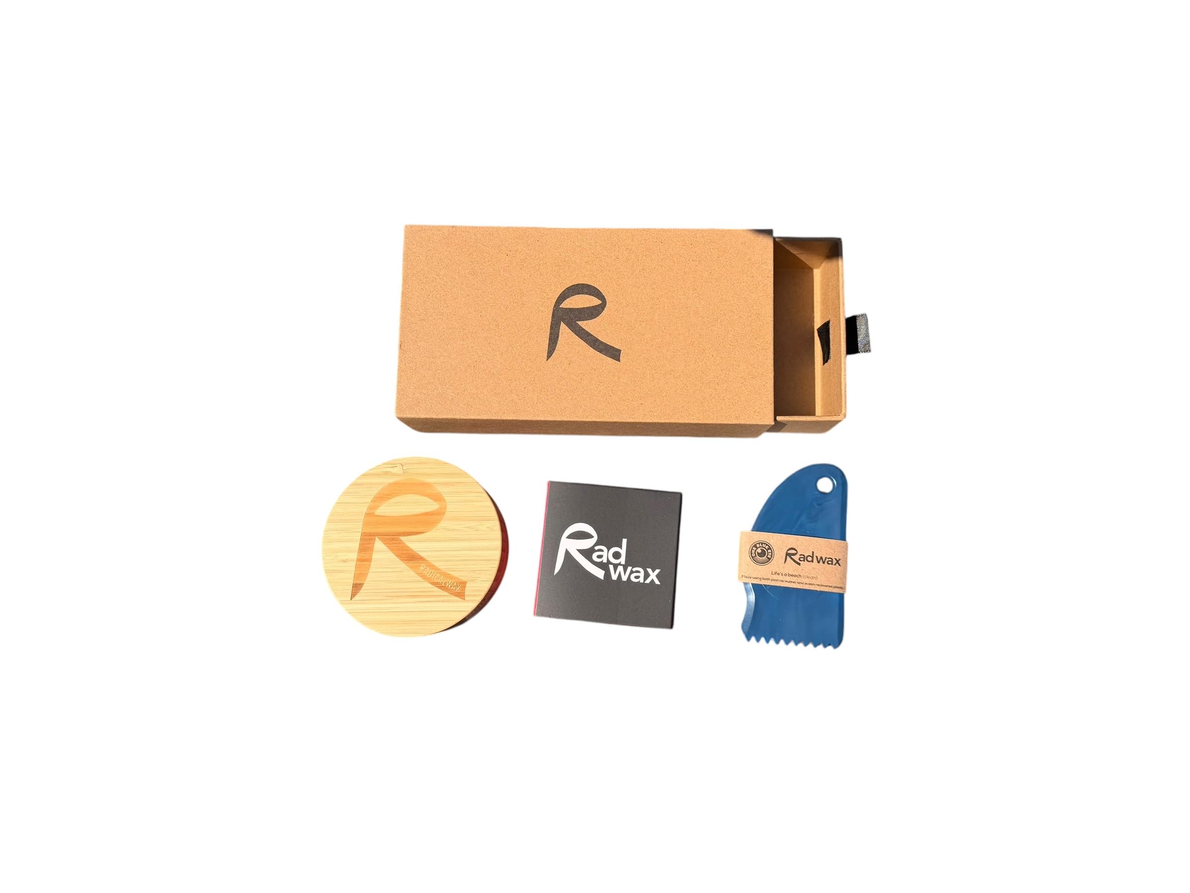 Rad Wax Gift Set - Eco Surf Wax (Tropical), Comb & Storage Tin