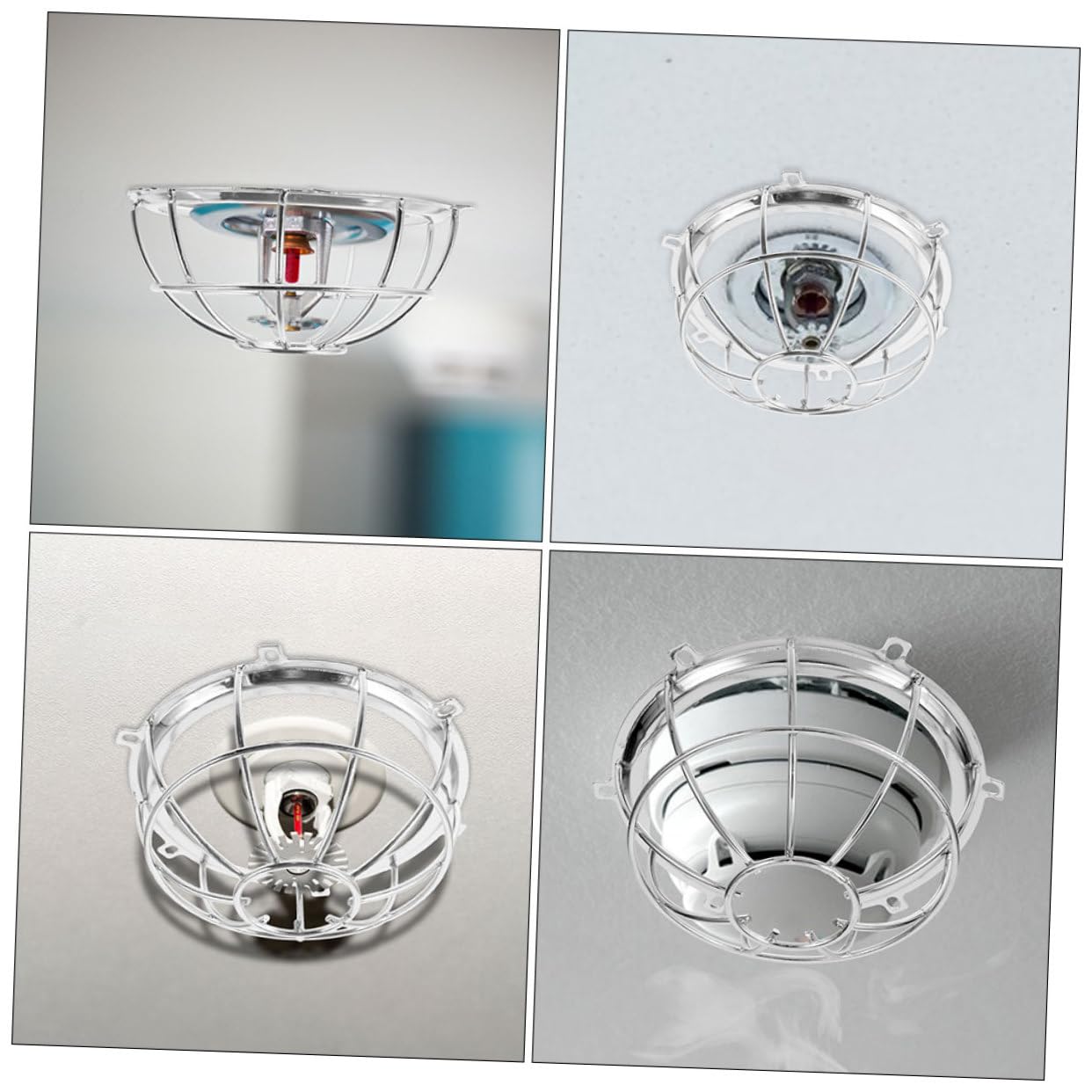 10 Piezas Protector de Rociadores de para Detección de Instalación Diseño Elegante Protección para Tiendas y Restaurantes