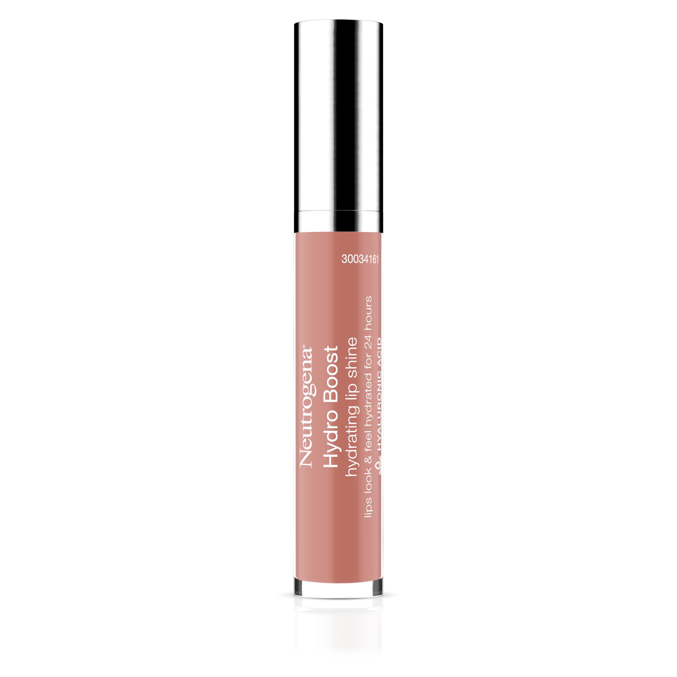 NEUtrogena Hydro Boost Moisturizing Lip Gloss, Hydrating Non-Stick And Non-Drying LuminoUS Tinted Lip Shine With Hyaluronic Acid To Soften And Condition Lips, 20 Berry Brown, 0.10 Oz