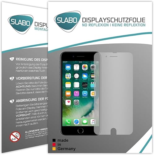 Slabo Pellicola Protettiva per Display per iPhone Plus iPhone Plus Reflexion Opaca Slabo Pellicola Protettiva per Display per iPhone Plus iPhone Plus Reflexion Opaca