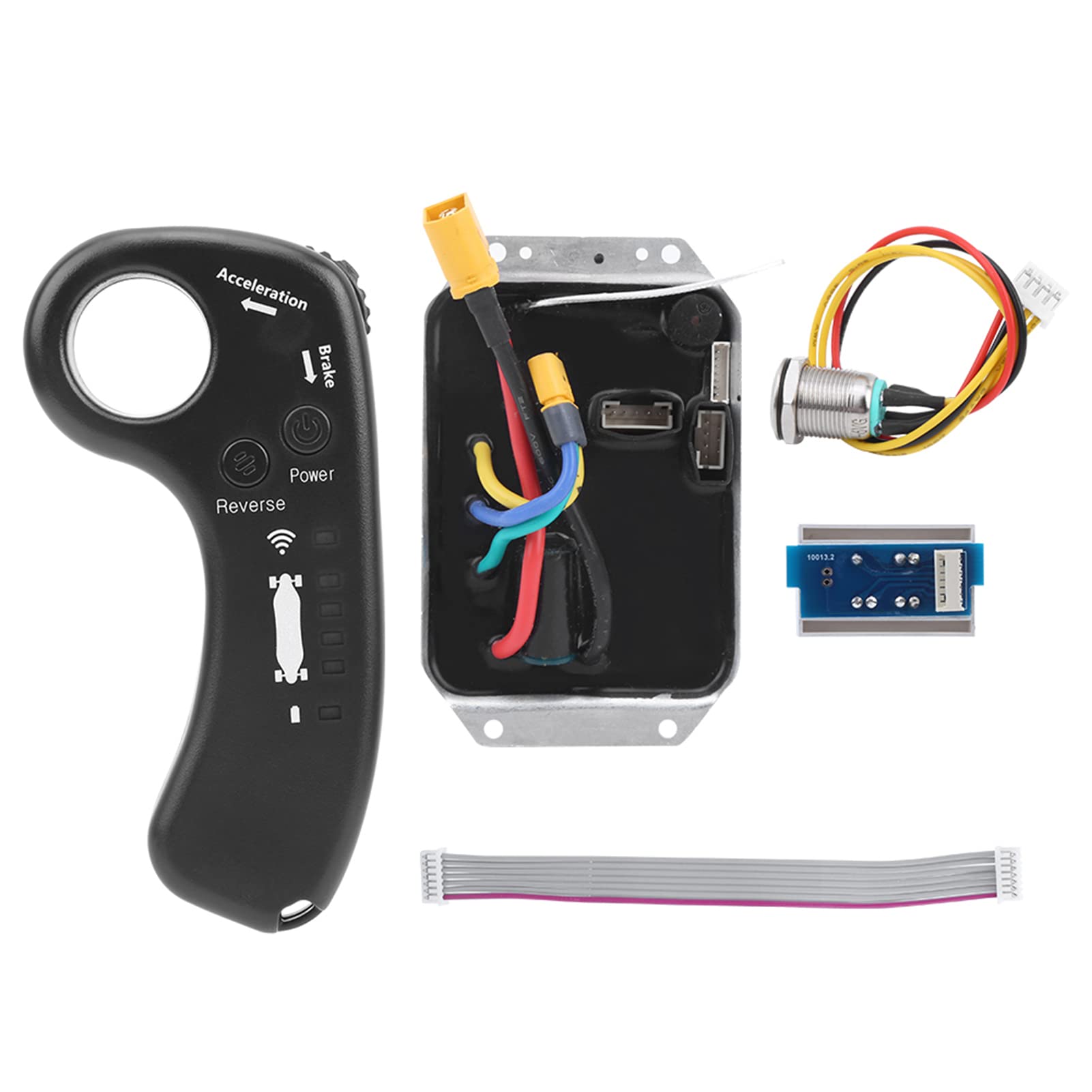Kit ESC per skateboard elettrico Demeras 36V, controller per skateboard elettrico, longboard e telecomando, kit di sostituzione ESC a doppio motore.