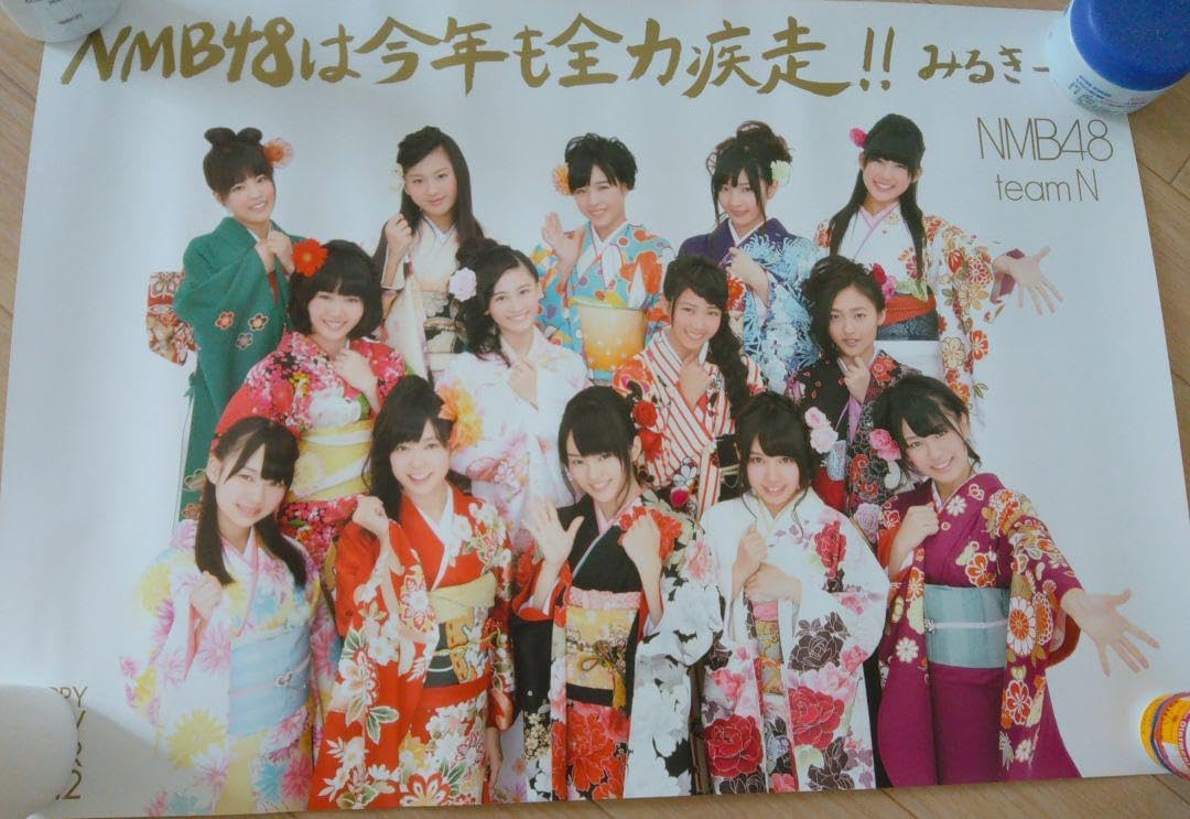 NMB48 未使用 team N 2012 晴れ着ポスター A2サイズ チームN NMB team N 2012 晴れ着ポスター A2サイズ チームN NMB48 Team N