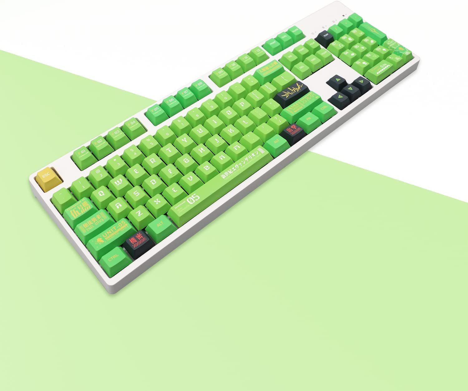 エヴァンゲリオン展 韓国　キーキャップ　セット　Y676 エヴァンゲリオン展 韓国 キーキャップ セット Y676 - メルカリ