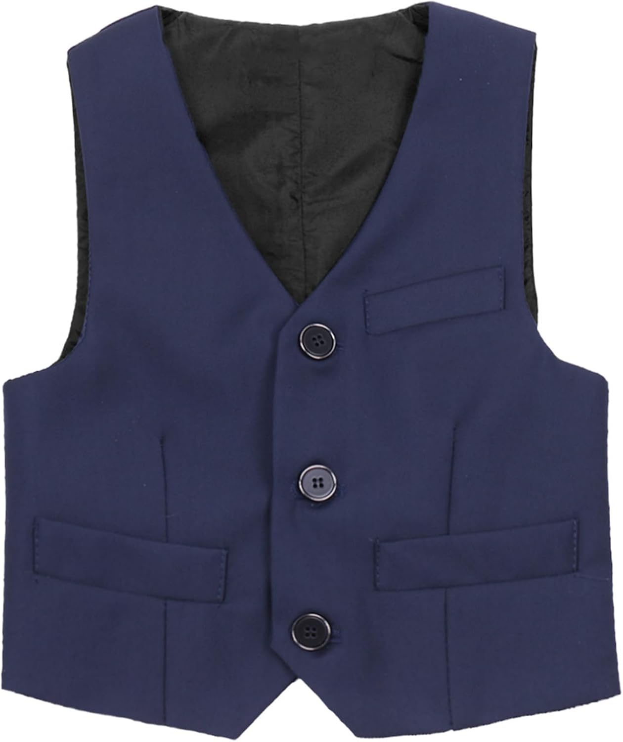 Gilet Elegante Bambino - Panciotto Formale Per Battesimi, Matrimoni, Compleanni - Foto 8