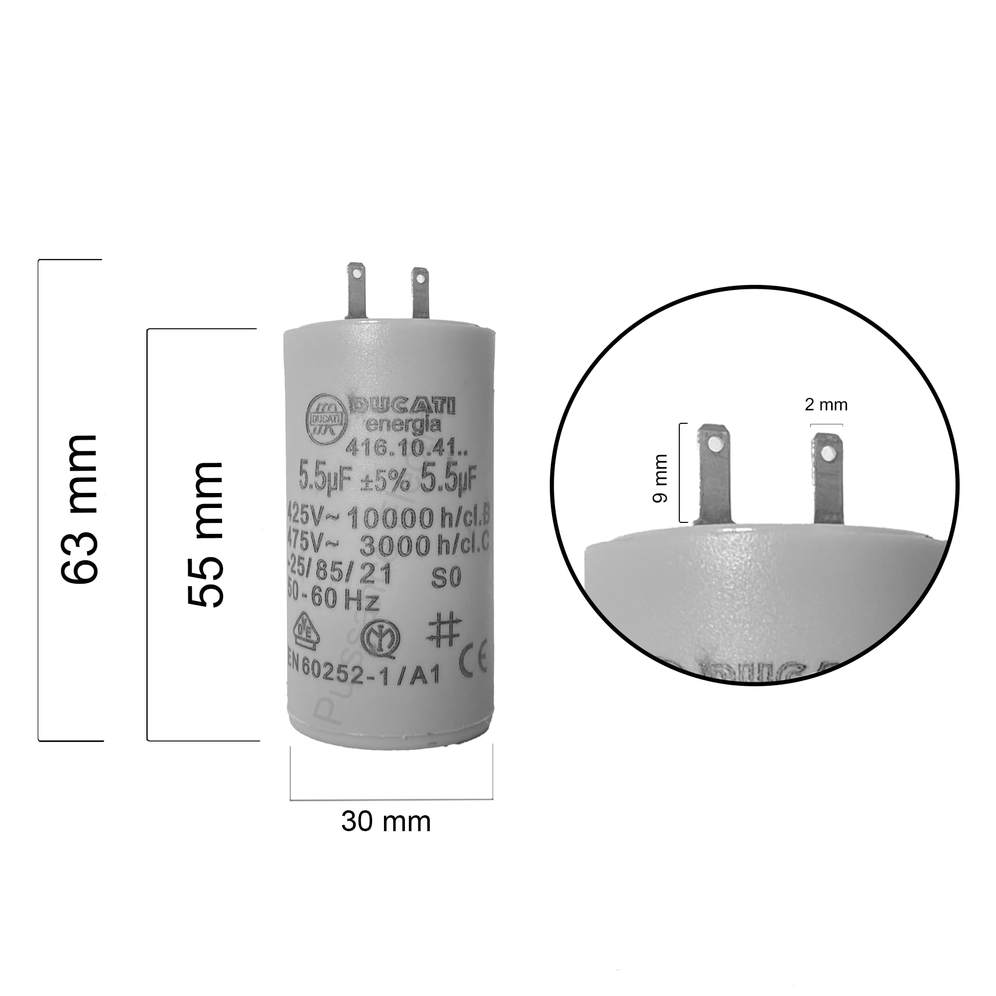 100pcs 400V 4.7UF Faible Impédance Esr Condensateur électrolytique
