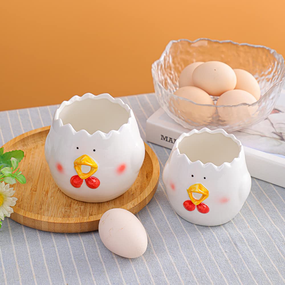 Yunobi Separatore Tuorlo In Ceramica A Forma Di Pulcino: Simpatico E Funzionale Per La Tua Cucina - 3