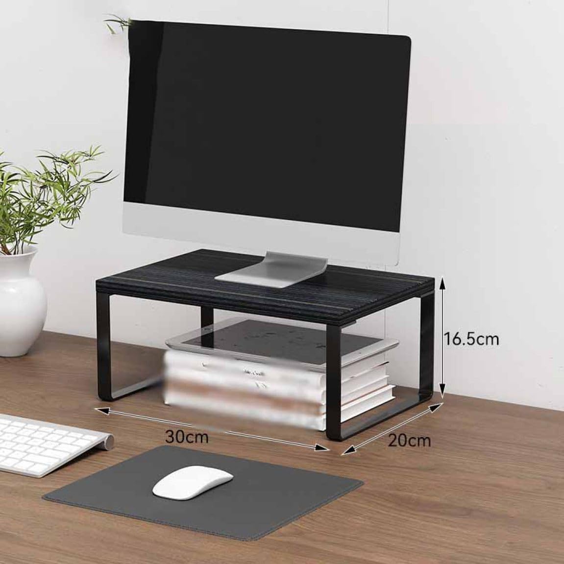 Amazon.co.jp: MJKQ9 モニタースタンド 幅50 40*20*8 奥行20 デスク上