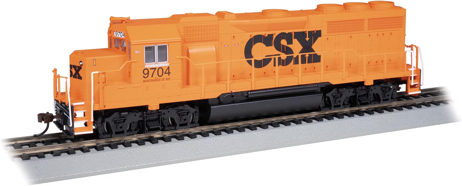 Trains - EMD GP40 - Diesel Locomotive - CSX® #9704 - MOW - HO Scale
