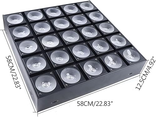 Miniatura 9 de Luces LED de escenario, 25 cabezales 3 en 1 luz LED RGB iluminación de escenario de color, luces de fiesta de DJ para club, KTV, discoteca, fiesta,