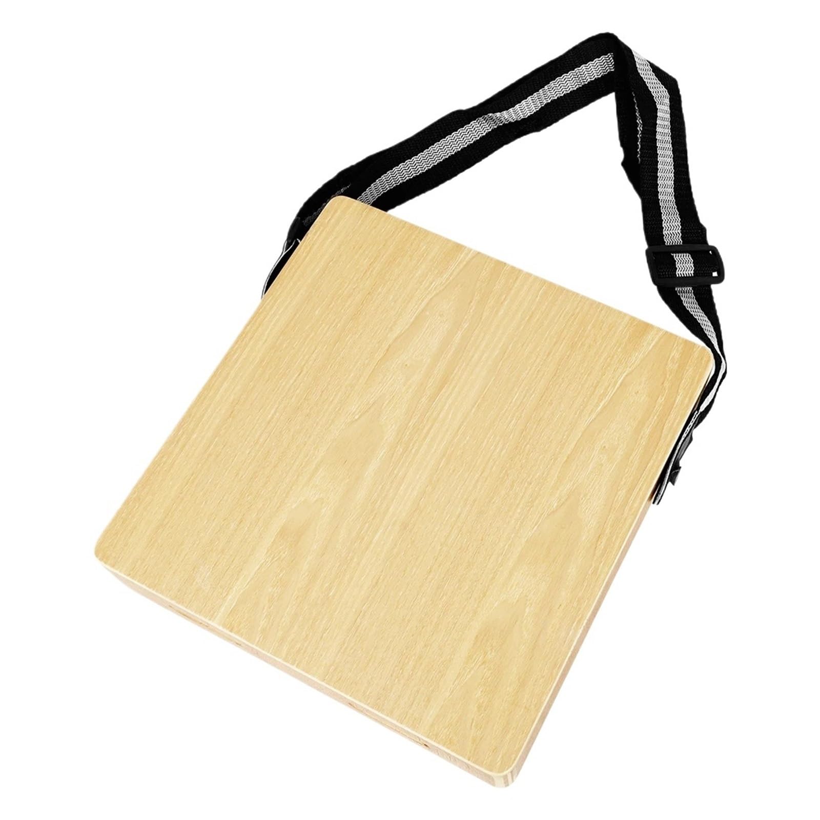 Cajon Custodia da viaggio for tamburo, portatile, compatto, cajon, tamburello, strumento musicale a percussione a mano con tracolla
