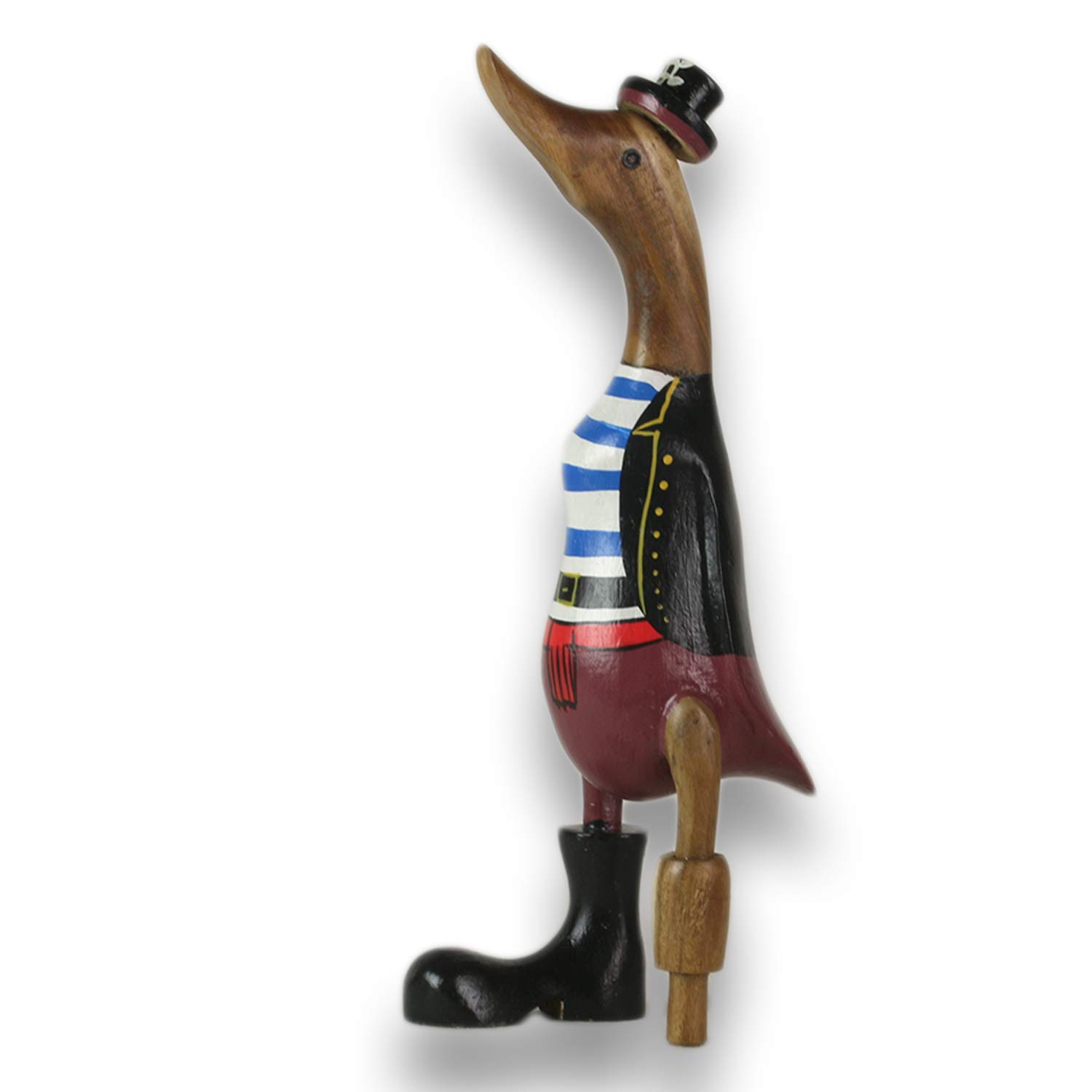 ART-CRAFT Wooden Duck Bamboo Root, wood, pirate