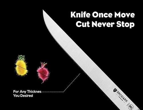 Miniatura 4 de BRODARK Cuchillo deshuesador - Cuchillo deshuesador de 7 pulgadas para cortar carne - Acero inoxidable de alto carbono, cuchillos de filete de