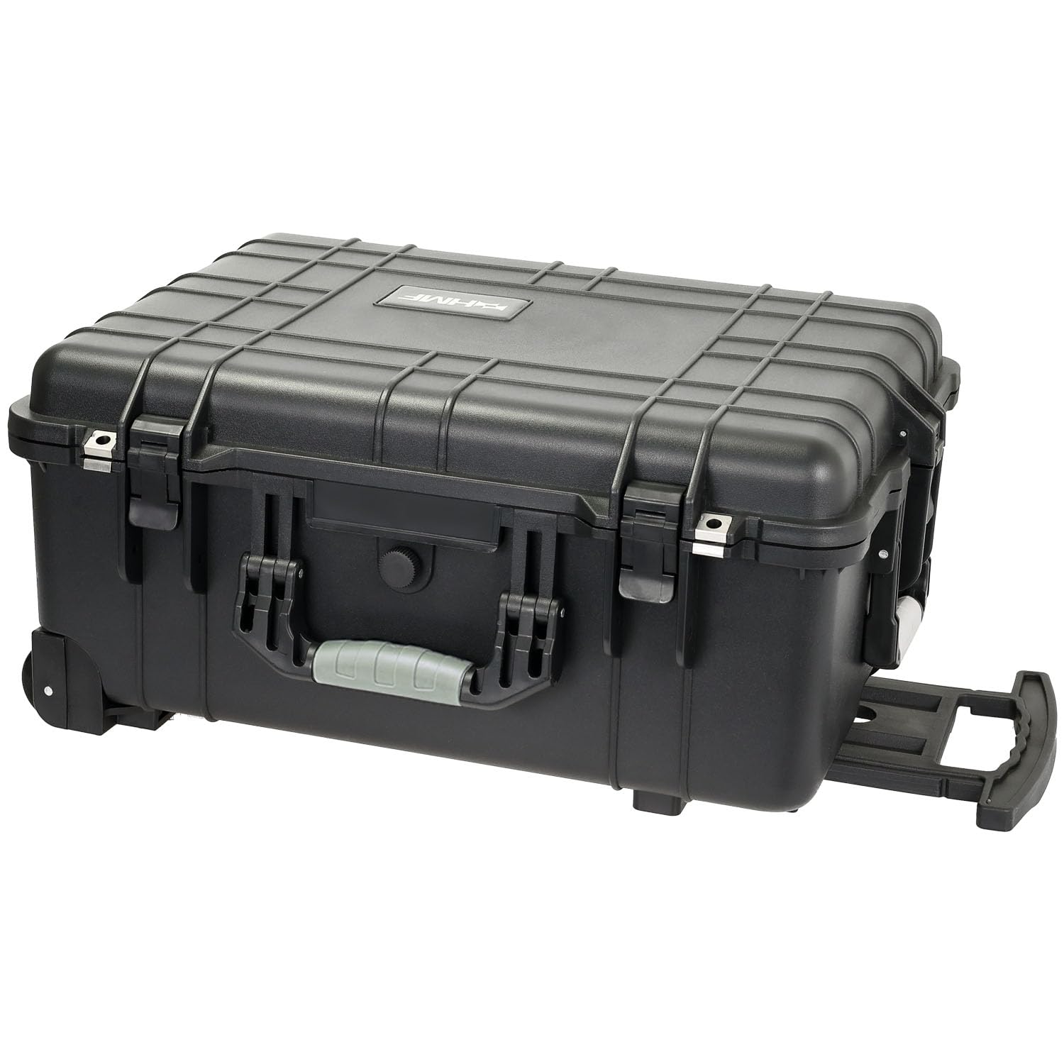 HMF Outdoor-Trolley ODK400 Fotokoffer mit Rasterschaumstoff 58,5 x 45 x 27,5 cm Schwarz