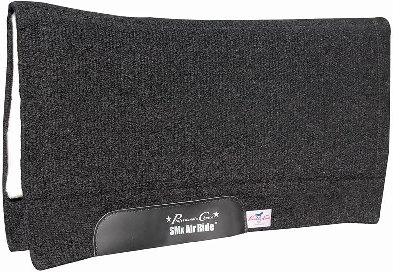 Professional's Choice Saddle Pad SMX Air Ride 30" X 34" Black CXB-30
