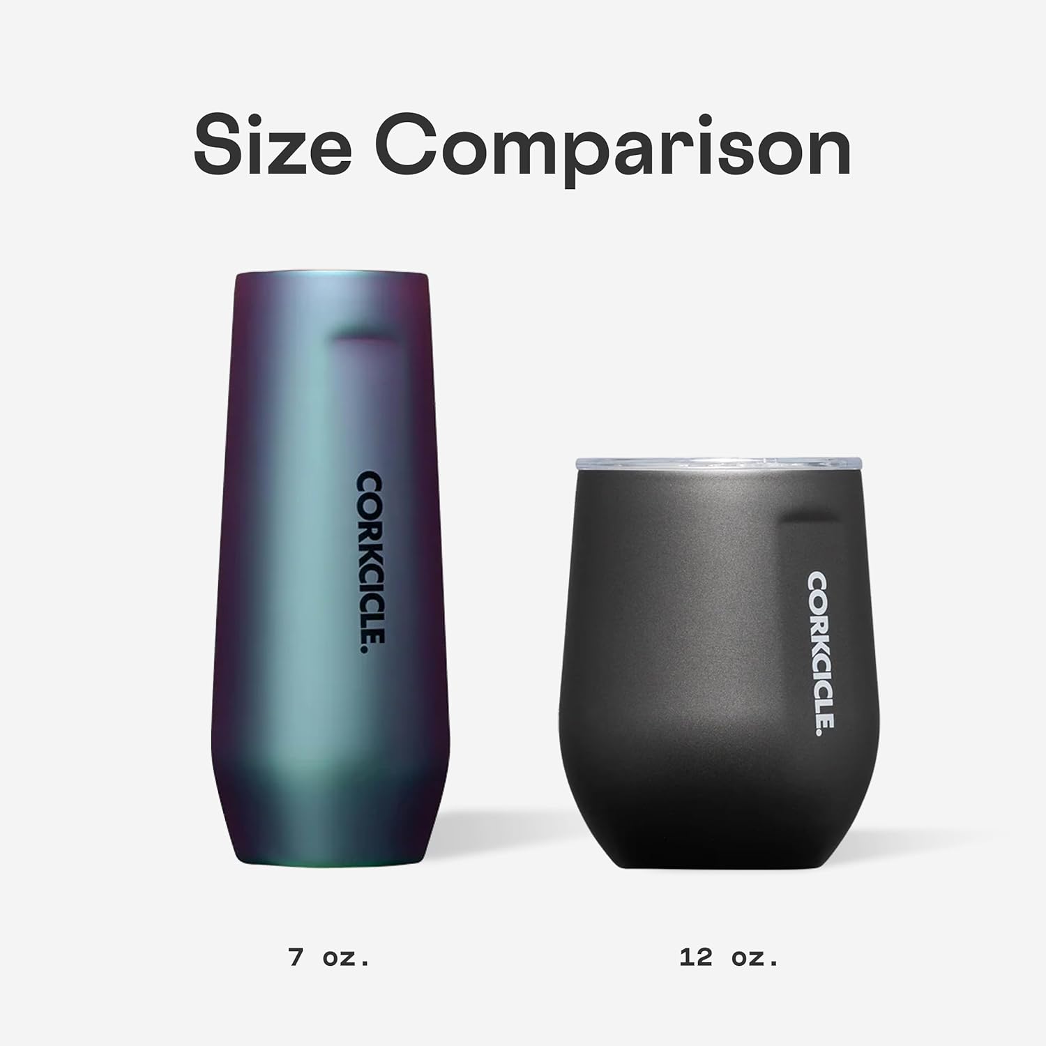 Corkcicle Stemless Insulated Wine Glass Tumbler - Keeps Beverages Cold 6 Hrs Hot 3 Hrs - Stainless Steel - Easy-Grip - Summer Drinkware Gift - Keeps Drinks Ice Cold - 12 oz - Walnut Wood - Image 7