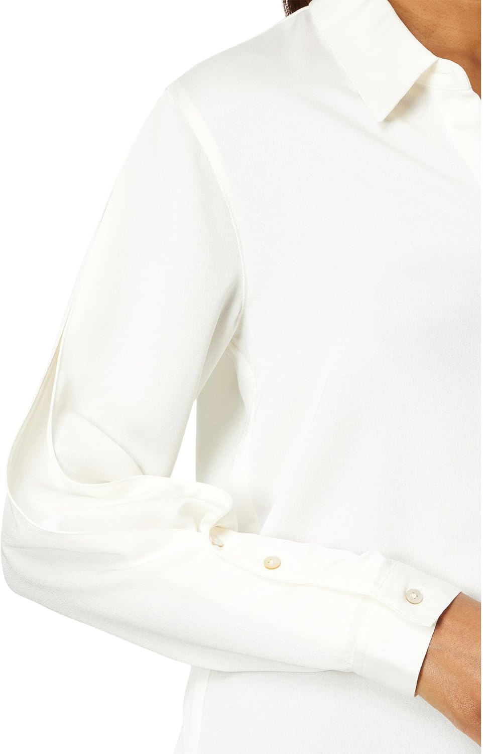 NIC+ZOE Women's Satin Chiffon Shirt - Image 3