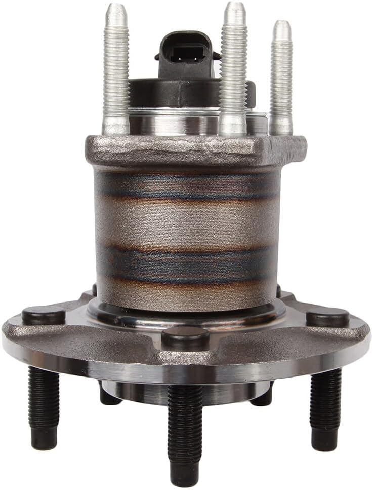 SCITOO 4pcs Front and Rear Wheel Bearing Hub Assembly 513215 512285 fit for Chevrolet Malibu 2004-2007, for Pontiac G6 2005-2007 5 Lugs