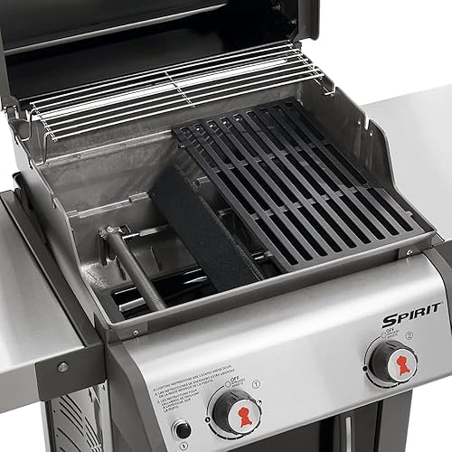 Miniatura 7 de 7635 Barras aromatizantes de 15.3 pulgadas para parrillas Weber Spirit, repuesto para parrillas Weber GS4 Spirit II y I E210 S210 E215 E220 S220,