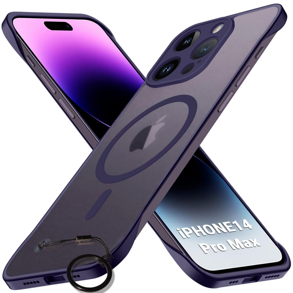 TheGiftKart Hybrid Ultimate Slim Back Case Cover for iPhone 14 Pro