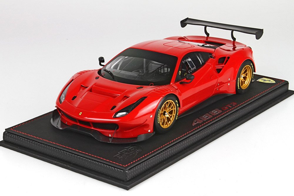 Amazon | BBR 1/18完成品 フェラーリ 488GT3 Rosso Corsa 120台限定  