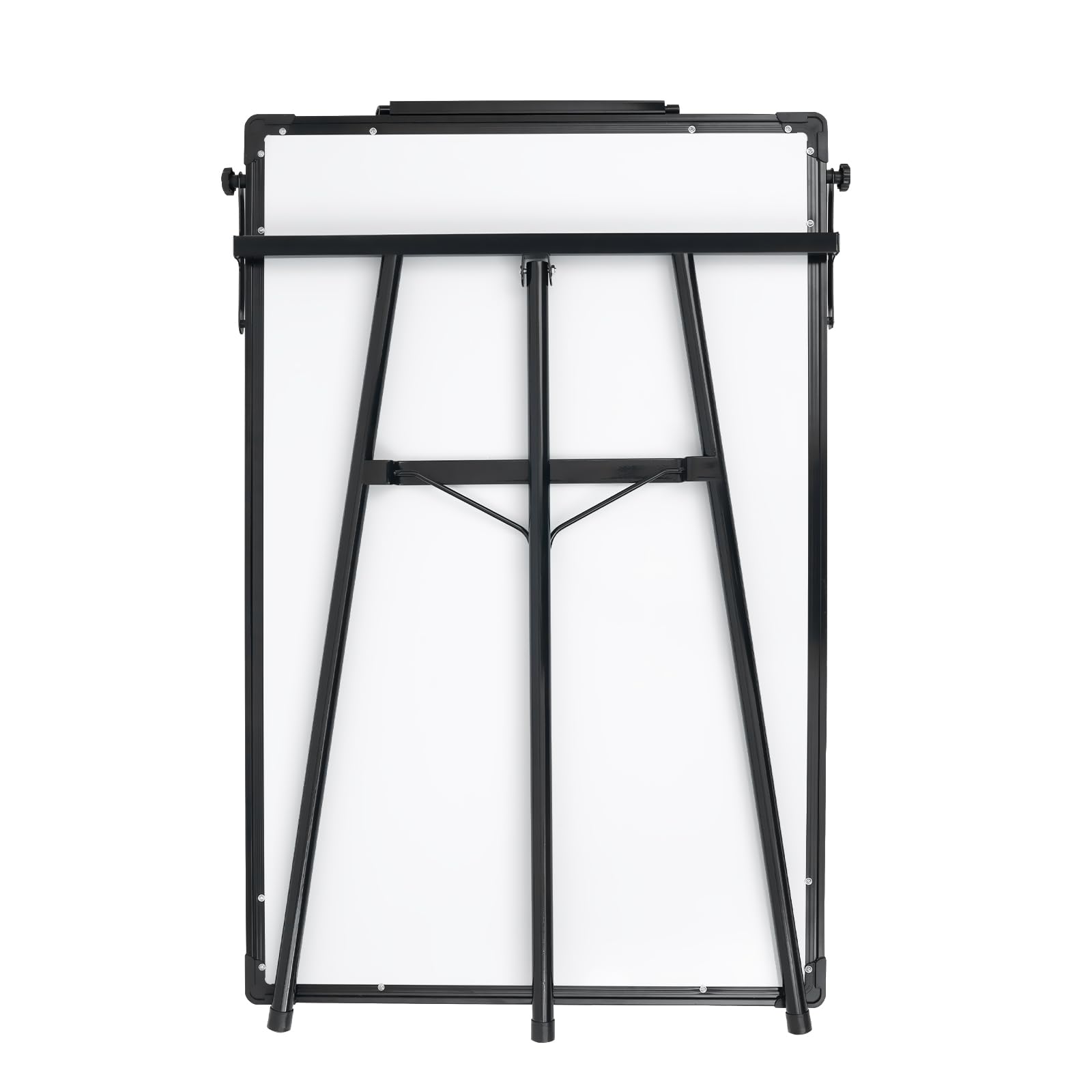 Supporto per lavagna a fogli mobili, supporto per lavagna bianca, carta scorrevole, magnetico per scrivere in altezza regolabile, 61 x 91,4 cm