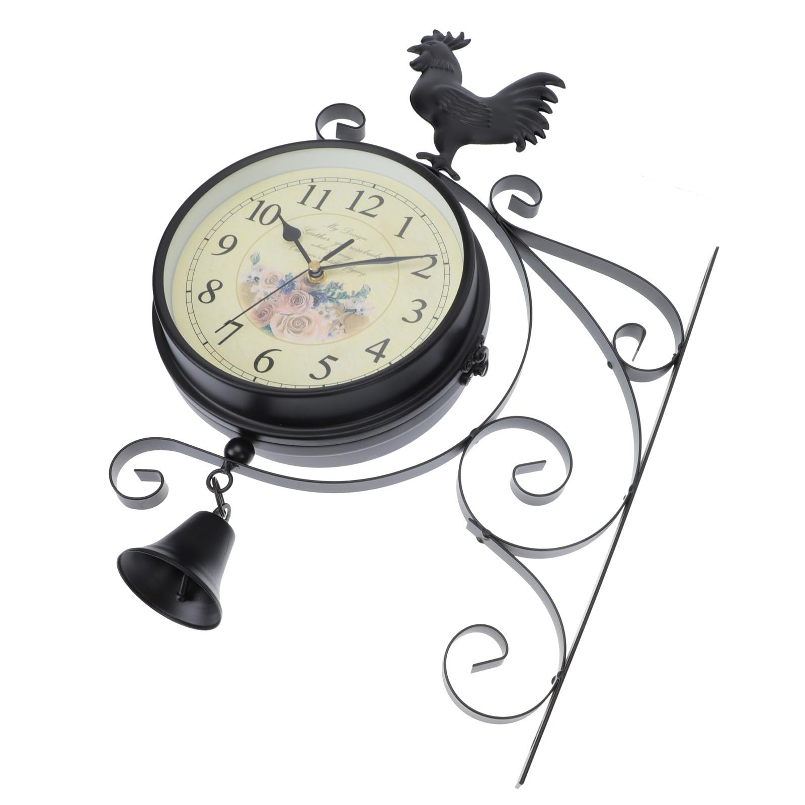 Horloge murale design européen unique UPKOCH silencieuse pour chambre