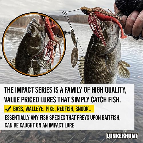 Lunkerhunt IMSBW01 Spinner Bait For Bass Fishing Lure thumb #6