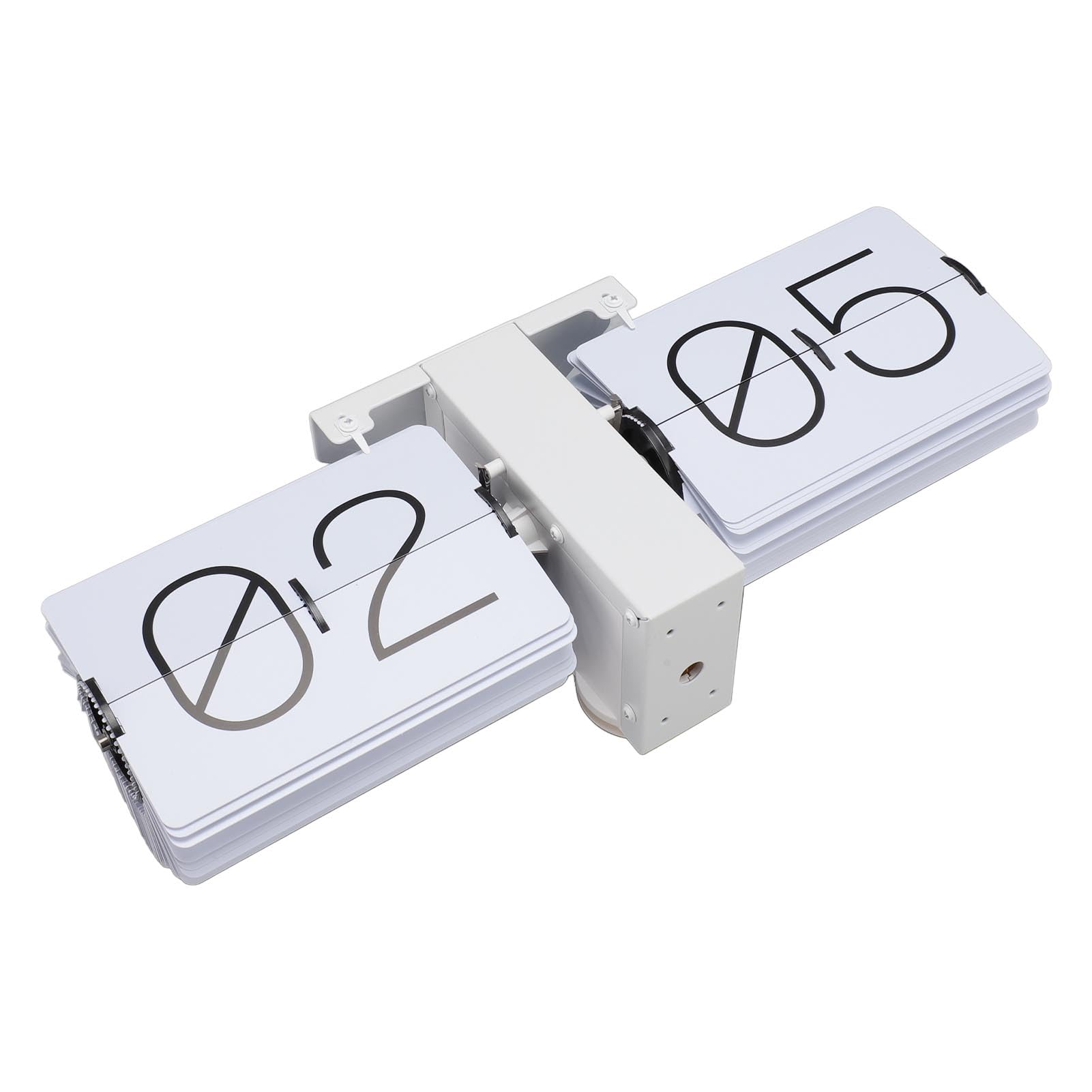Horloges de Table, Rétro en Acier Inoxydable 304 PVC, Grande Horloge à Bascule Facile à Lire pour Dortoir (#1)