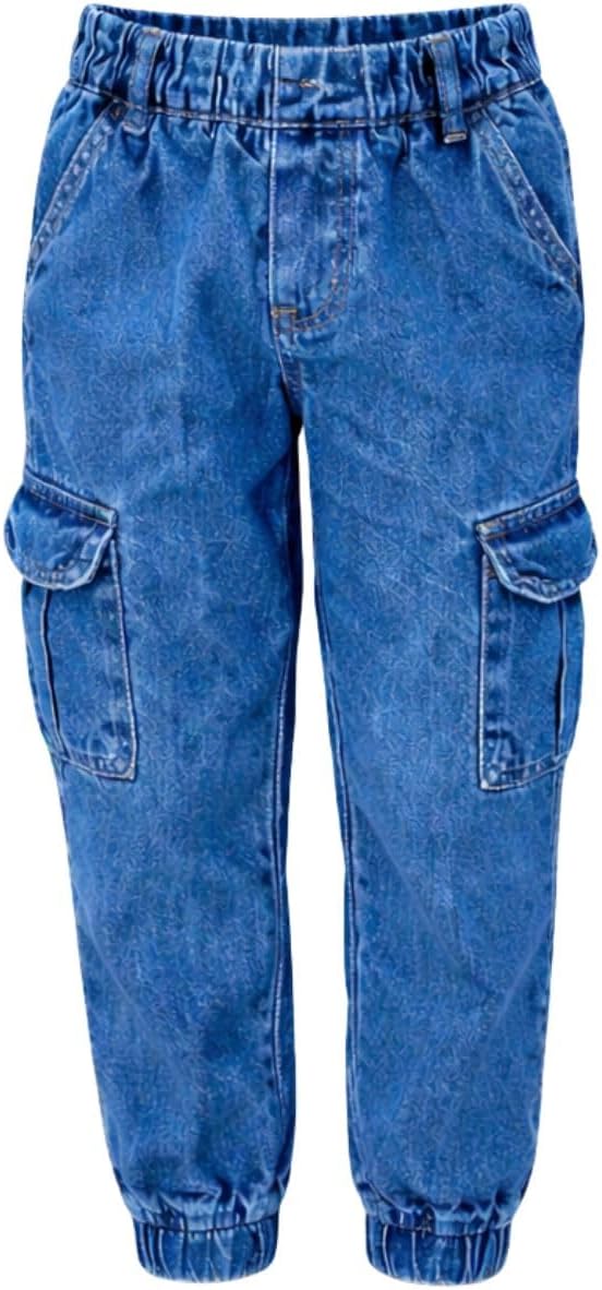 Calça Jogger Cargo Infantil Menina 4 ao 12 Anos