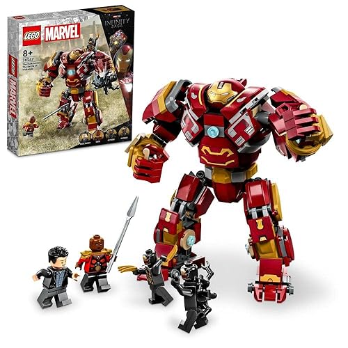 Immagine del prodotto LEGO 76247 Marvel Hulkbuster: La Battaglia di Wakanda, Set con Action Figure Mech e Minifigure di Hulk, Giochi per Bambini, Bambine, Ragazzi e Ragazze, Avengers: Infinity War