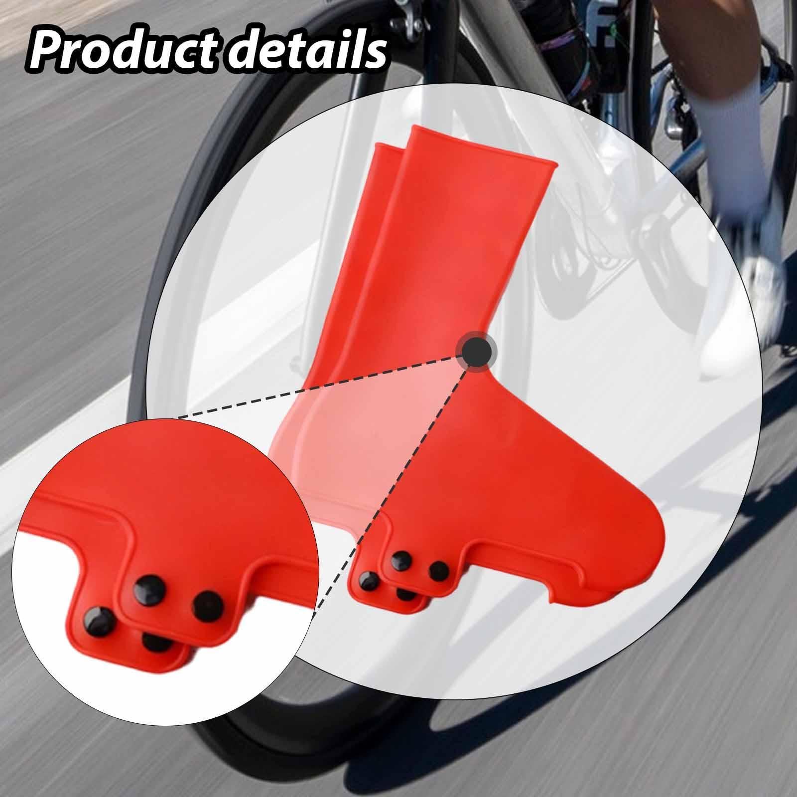 Copriscarpe Da Ciclismo, Copriscarpe Antipioggia E Antivento, Copriscarpe con Lucchetto, Scarponi Da Trekking E, Red M