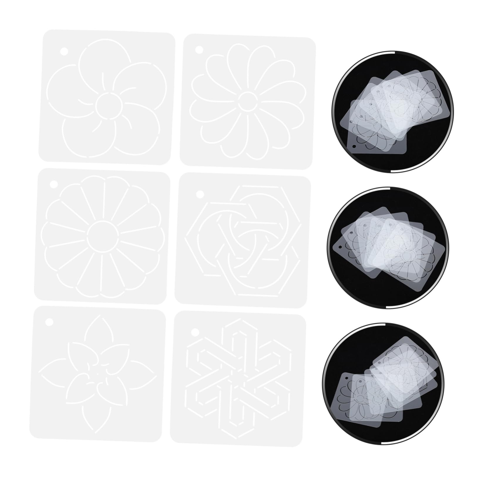 18 Pollici tavola da tracciamento per trapuntatura strumento patchwork per cucire stencil da ricamo righello da ricamo righello per modelli di disegno modello patchwork Acrilico BELLIFFY
