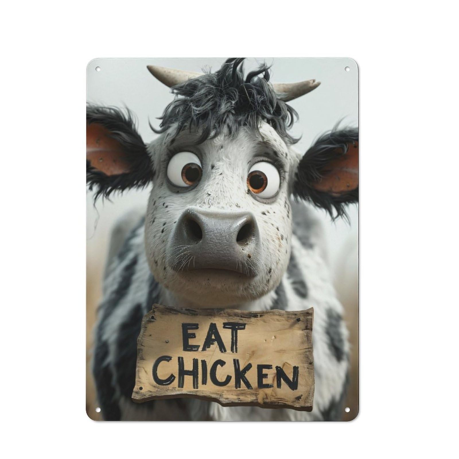 Everyday Hahahhahah Metal Gift Sign 40x30cm, Room Wall Plaque for Home, Shop, Pub Or Studio Wall