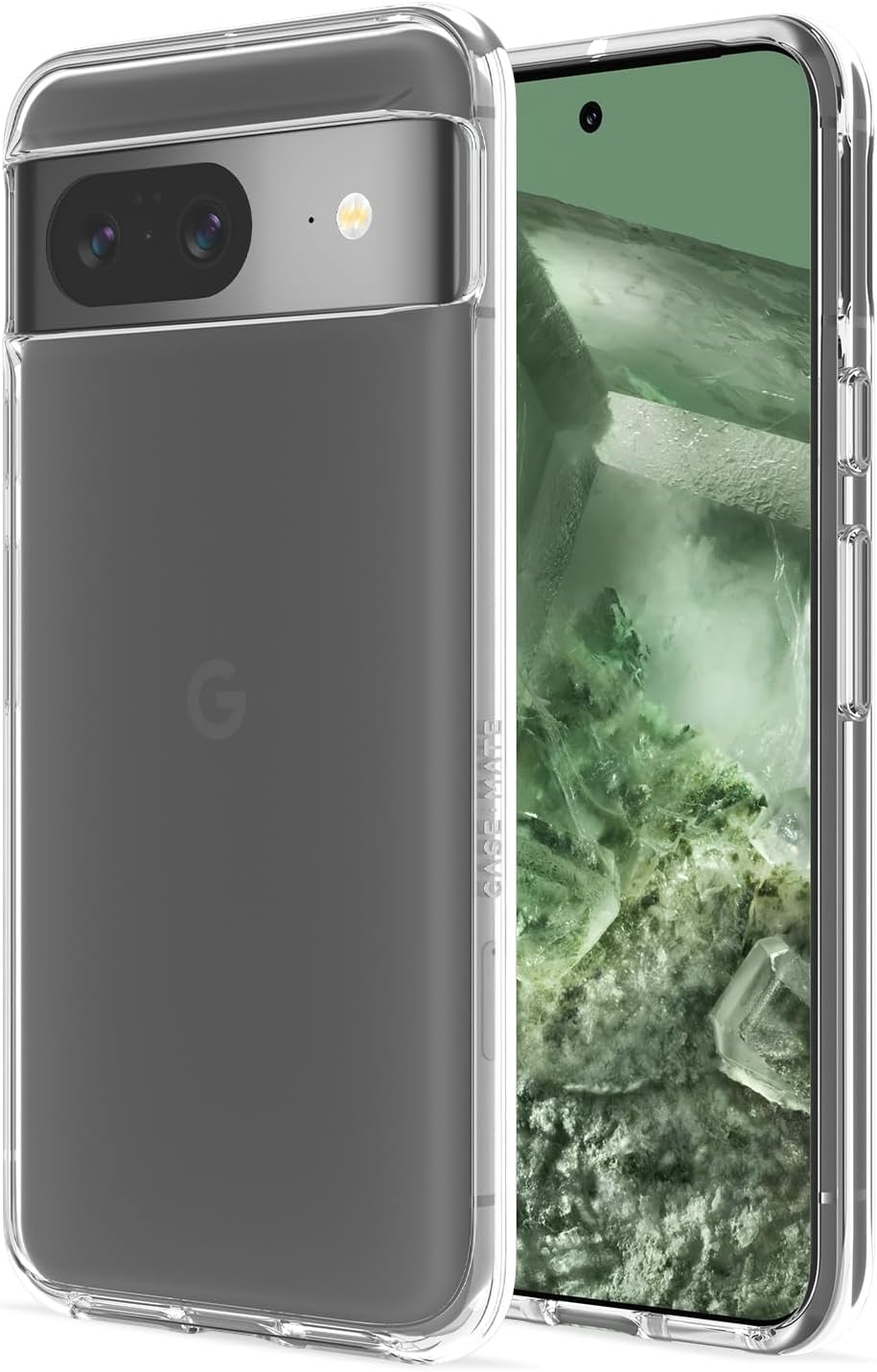 Case-Mate Google Pixel 8 Case [6.2”, 2023] [12ft Drop Protection] [Wireless Charging] Signature Clear Phone Case for Google Pixel 8 - Anti-Yellowing, Anti-Scratch Tech, Shockproof Materials, Slim Fit