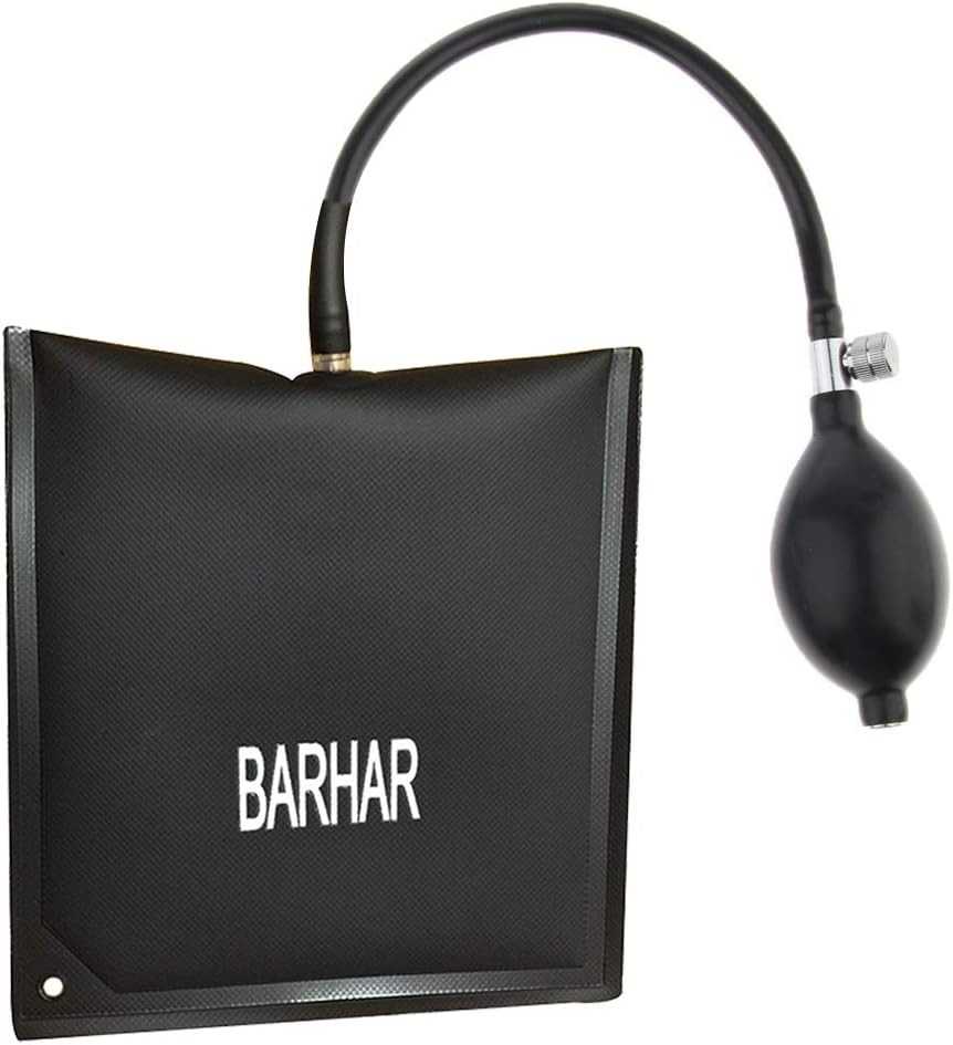 BARHAR Air Wedge Bag Pump, Air Wedge Lockout Kit, Alignment Tool Inflatable Shim Bag, Adjustable