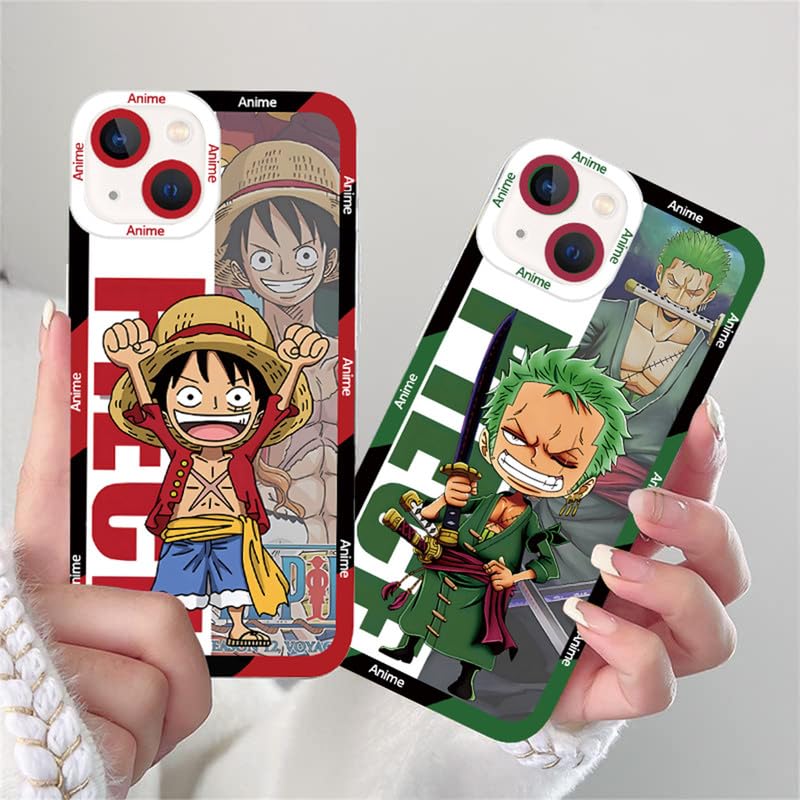 Amazon.com: Priari Cool Anime Zoro Phone Case Compatible with iPhone 7/8/SE  2nd/SE 3 rd, Clear Soft TPU Protective Cases with Cute Cartoon Keychain  Cover for Teens Boys Girls Kids (SE, RZ) :