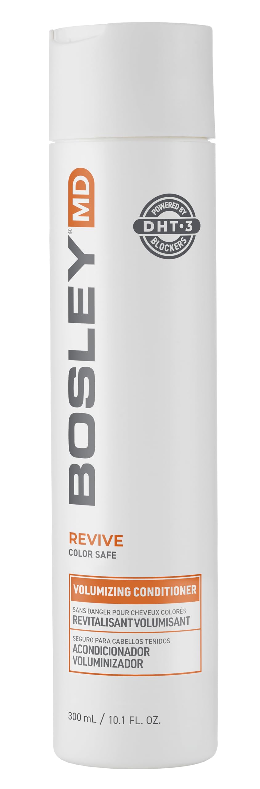 BosleyMD BosRevive Volumizing Conditioner for Noticeably Thinning Hair (Color Safe). Color-Treated 10.1 Fl Oz