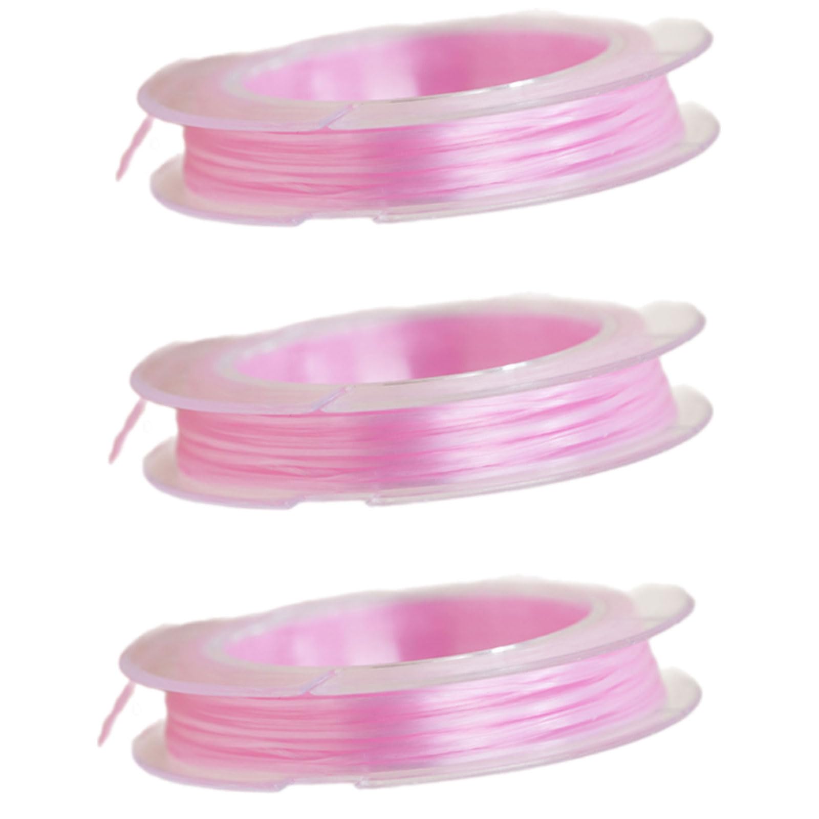 3 Pcs Elastic String Sewing Accessories Stretchy String for Handicrafts Beading Necklaces Jewelry Making Bracelets Necklaces Crafting