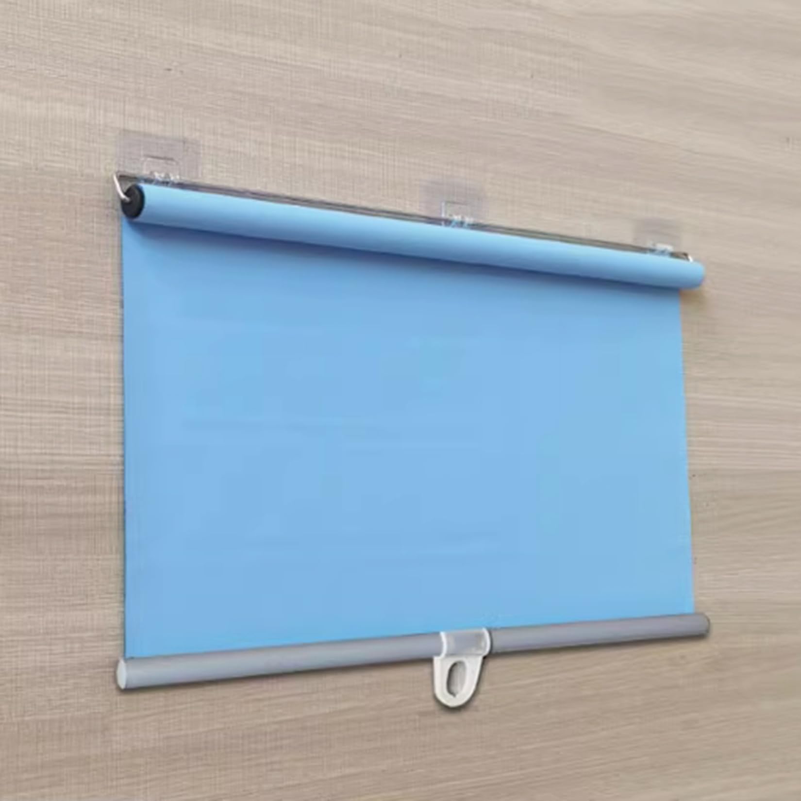 Store enrouleur occultant portable - Retable au soleil - Sans perçage - Idéal pour la maison, le bureau et la salle de bain - Installation facile - Bloque la lumière