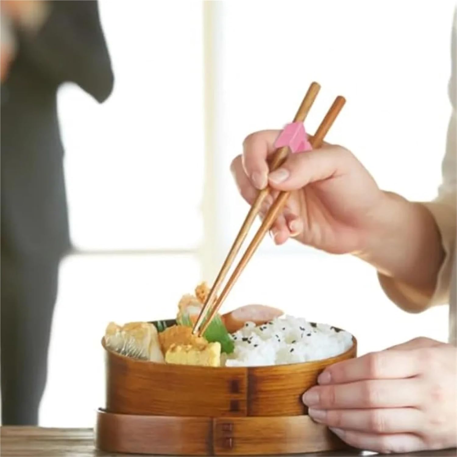 Reusable Chopstick Helpers 8 Pairs Training Chopstick for Beginner Replaceable Practice Chopsticks Trainers